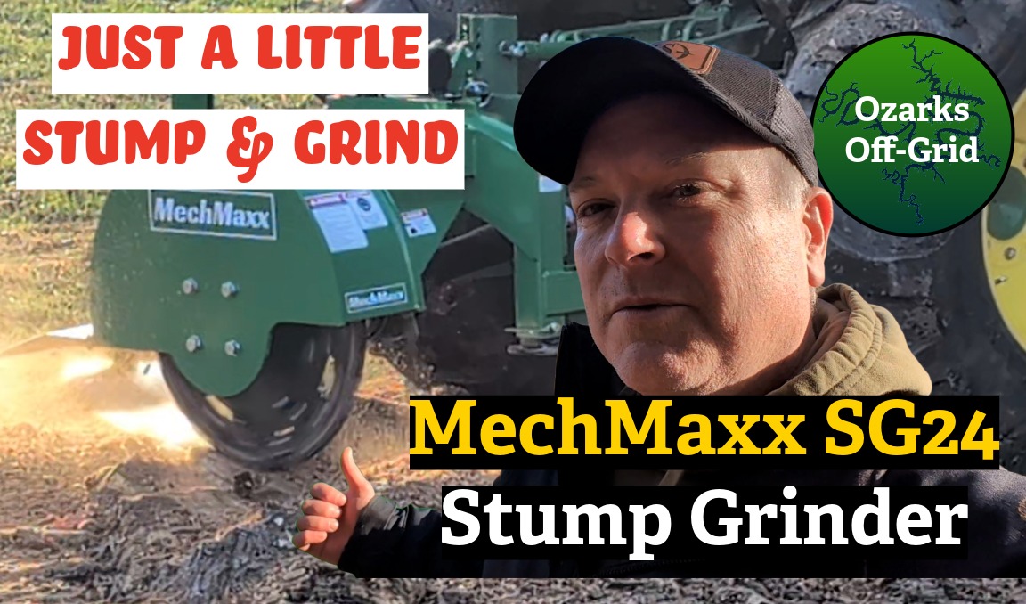 MechMaxx SG24 Stump Grinder
