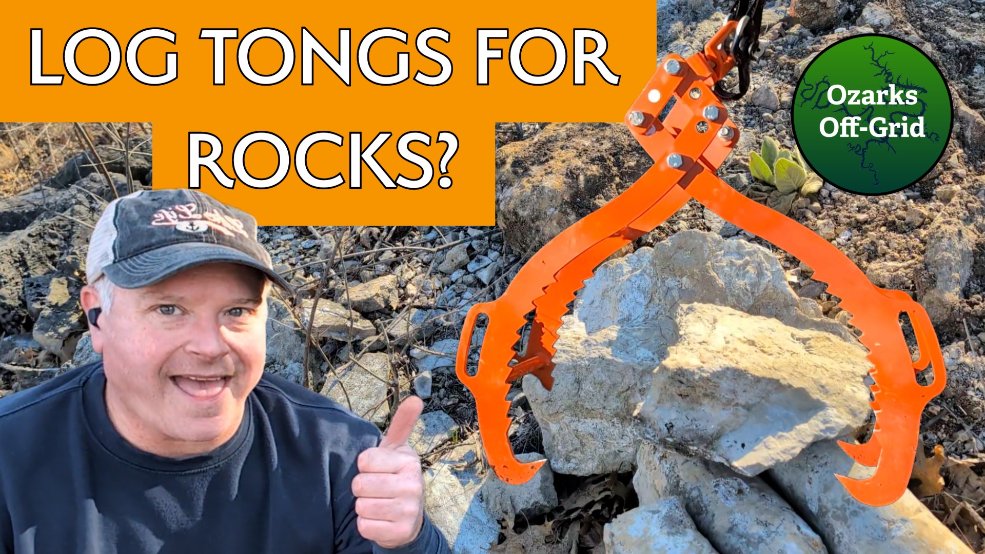 Log Tongs for Rocks?