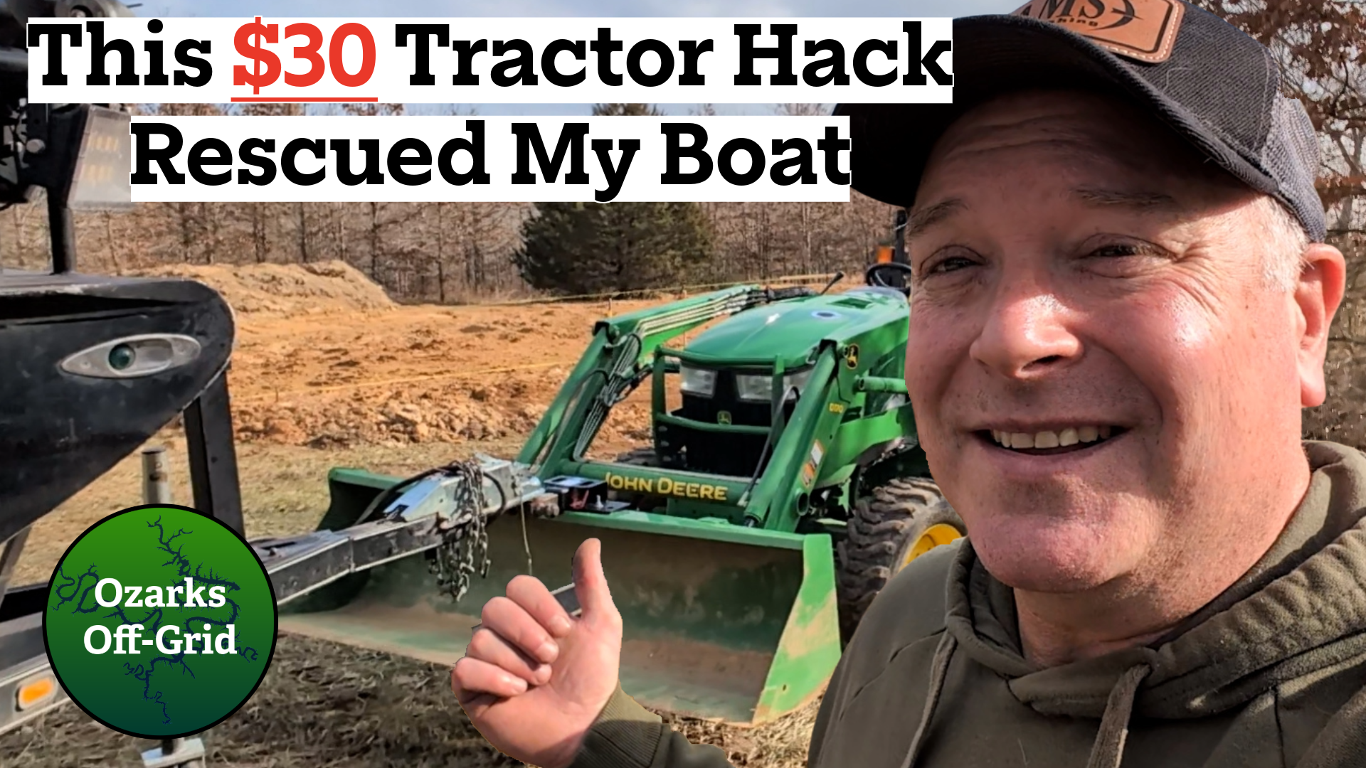 $30 Harbor Freight Tractor Hitch Hack